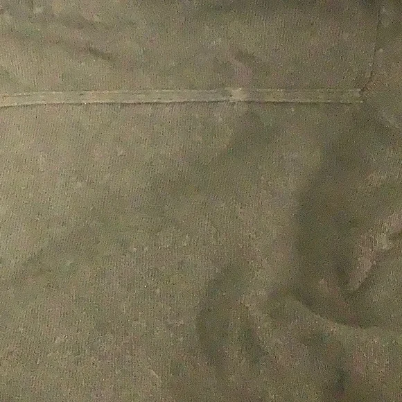 Laurie b. Anthropologie cotton / cashmere blend army green jacket. Sz M - Picture 11 of 11